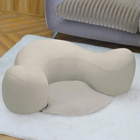 NEW IN BOX: Premium V-Shape Inflatable Meditation Zafu & Floor Seat - Picture 2 of 11